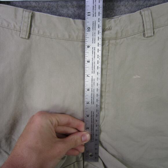 GAP Factory Store Shorts Womens 8 Khaki Beige Casual Chino 100% Cotton Pockets - Picture 5 of 8